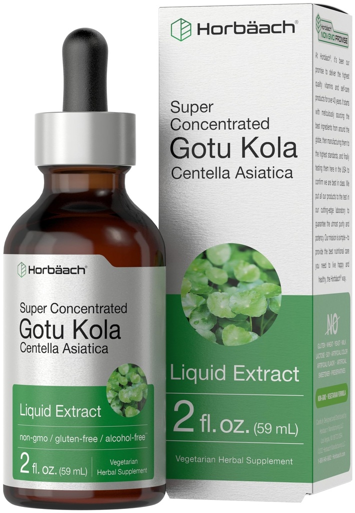Horbäach Gotu Kola Extract 2 fl oz 