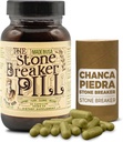 The Stone Breaker Pill 60 Capsules - Gallblader en Niersupplementen met Chanca Piedra, Selderij Zaden, en Zag Palmetto - Herbal en biologische Gallblader en Niersteen Breaker voor Nierstenen