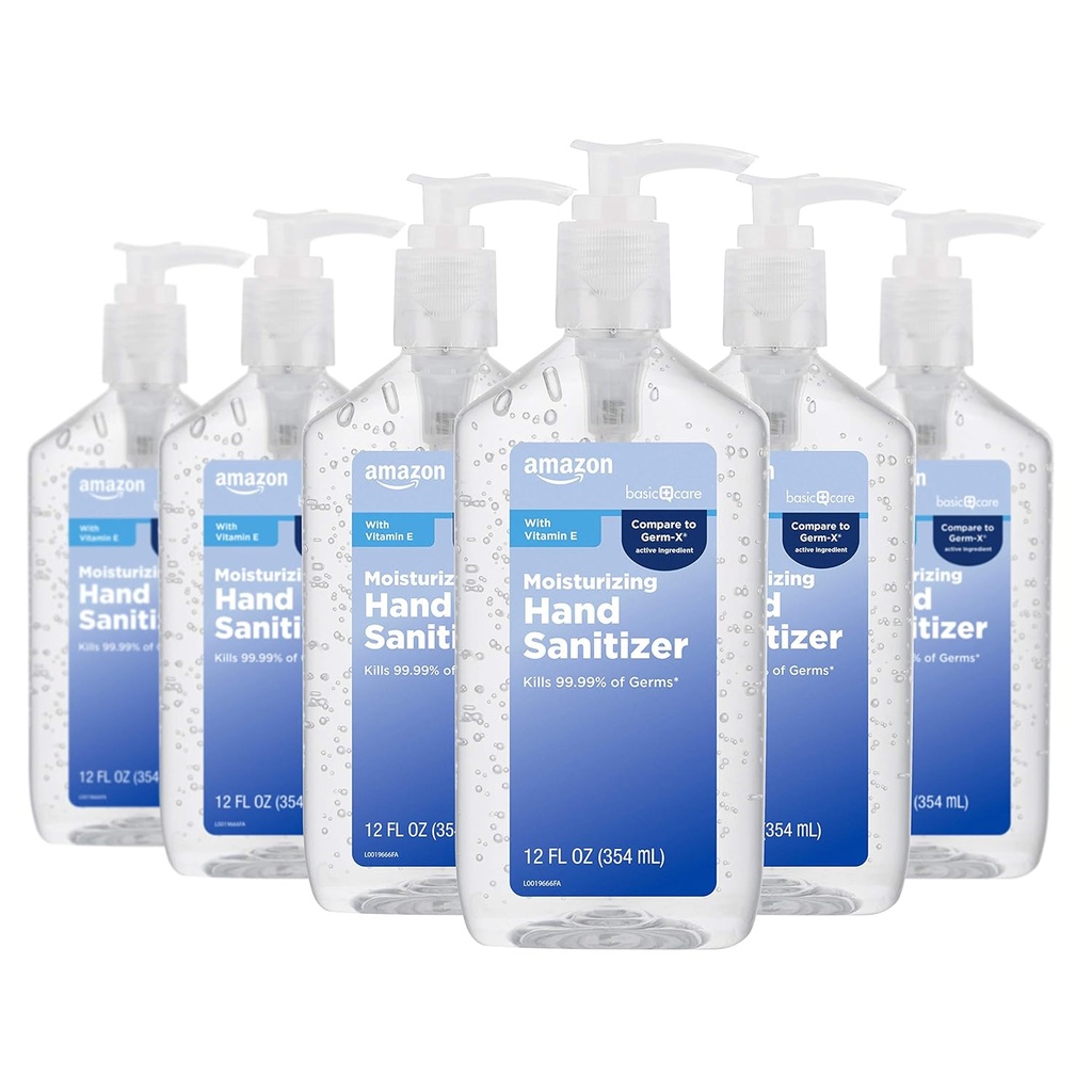 Basic Care - Original Hand Sanitizer 62%, 12 fl oz (pakket van 6)