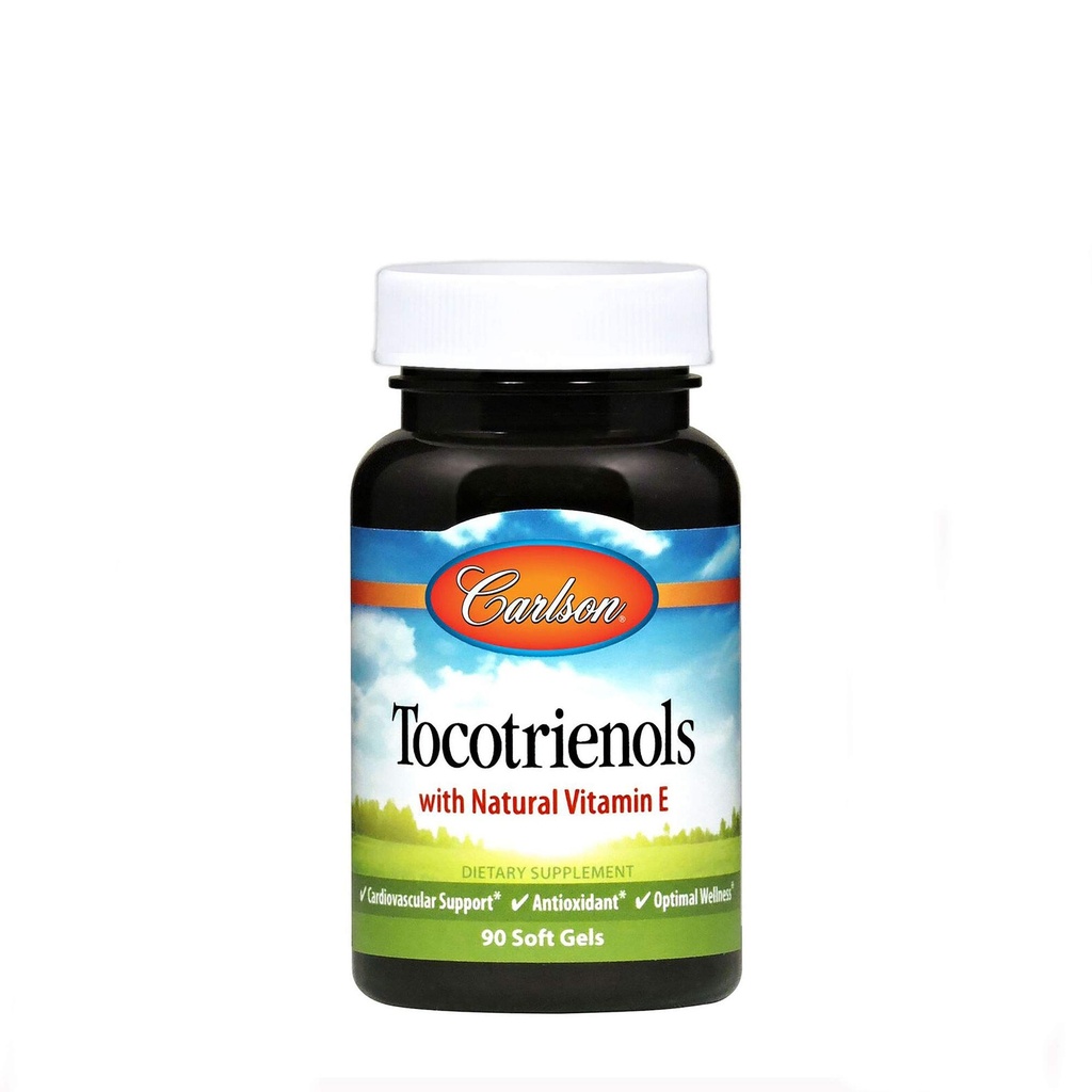 Carlson Tocotrienolen met vitamine E 90 Sgels