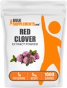 BulkSupplements.com Red Clover Extract Powder - Trifolium Pratense, Red Clover Supplement, Kruidensupplementen - Glutenvrij, 1g per portie, 1kg (2,2 lbs) (pakket van 1)