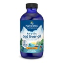 Nordic Naturals Arctic Cod Liver Oil, Orange - 8 oz - 1060 mg Totaal Omega-3s met EPA & DHA - Heart & Brain Health, Healthy Immunity, Algehele Wellness - Non-GMO - 48 Servers