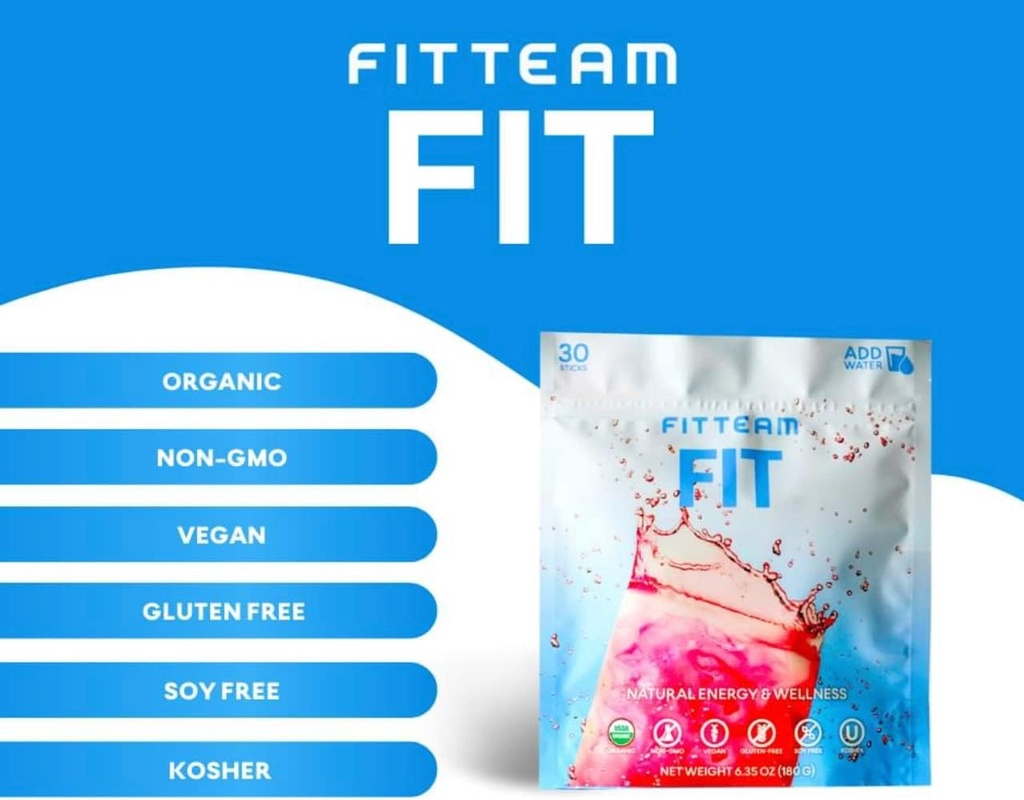 Fitteam Fit 30 individuele sticks (30 dagen aanbod) Nieuwe verbeterde formule