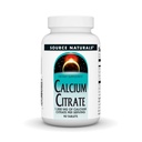 BRON NATUURLIJKE Calcium citraat 1000 mg Calcium per portie, 90 Tel.