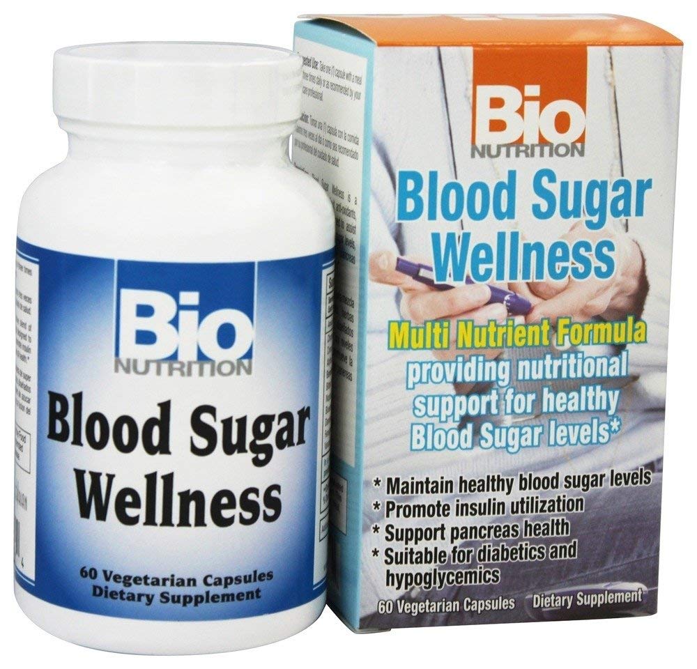 Bio Nutrition - Blood Sugar Wellness - 60 Vegetarische Capsules