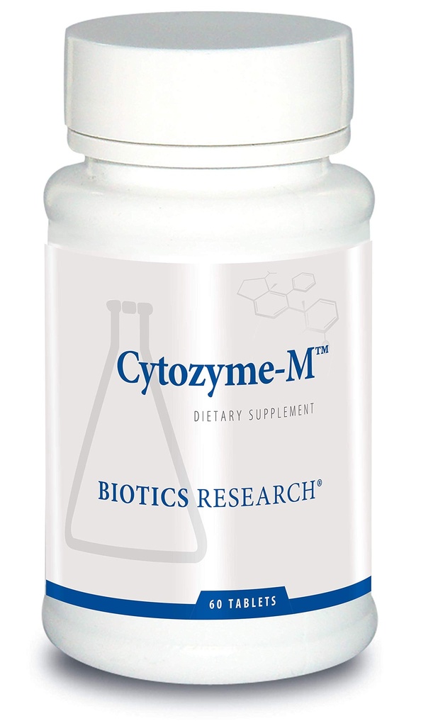 Biotica Onderzoek CytozymeM Man Glandular Combinatie Formule, Mannelijke Hormone Ondersteuning, Gezonde Endocriene Functie, SOD, Catalase, Krachtige Antioxidant Activiteit, 60 Tablets