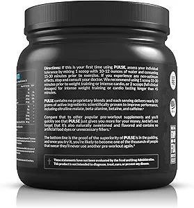 LEGION Athletics pulse pre-workout supplement - gladde energie Rush