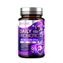 Gebouwd door Nature Probiotic for Women & Men 60 Miljard CFU, 10 Strains + Prebiotics & Digestieve Enzymes Ondersteunt Digestief, Immune, Verminder Gas & Bloating Shelf Stable, Non-GMO - 120 Capsules