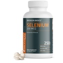 Bronson Selenium 200 mcg Immune & Antioxidant Support Essential Mineral, 250 Vegetarische tabletten