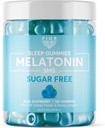 FIOR Melatonine Gummies (Sugar Free Blue Raspberry, 120)