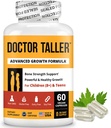 NuBest Doctor Taller - Been Kracht Ondersteuningen, Verbeter het immuunsysteem - Keto met Calcium, Vitamine D3, Vitamine K2, Aminozuren & Kruiden voor kinderen (8+) - 60 Vegan Capsules