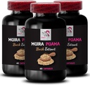 Dynamic Energy Flow - MUIRA PUAMA BARK EXTRACT - Plant-based kracht, dagelijkse energie Boost, Herbal Drive Activation, Adventure Fuel, Balance Lift, dagelijkse ondersteuning, Vital Boost 3 flessen 180 capsules