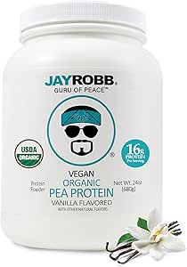 JAYROBB Biologische Veganistische Vanilla Pea Proteïne