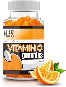 Vitamine C Gummy's Kauwbare Oranje Gearomatiseerd Immuun Ondersteuning 
