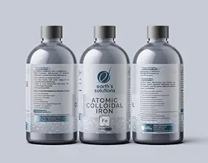 IJzer - Premium Atomic Colloïdaal IJzer Supplement voor energie en gezonde bloedondersteuning - Ionische oplossing voor natuurlijk welzijn en vitaliteit
