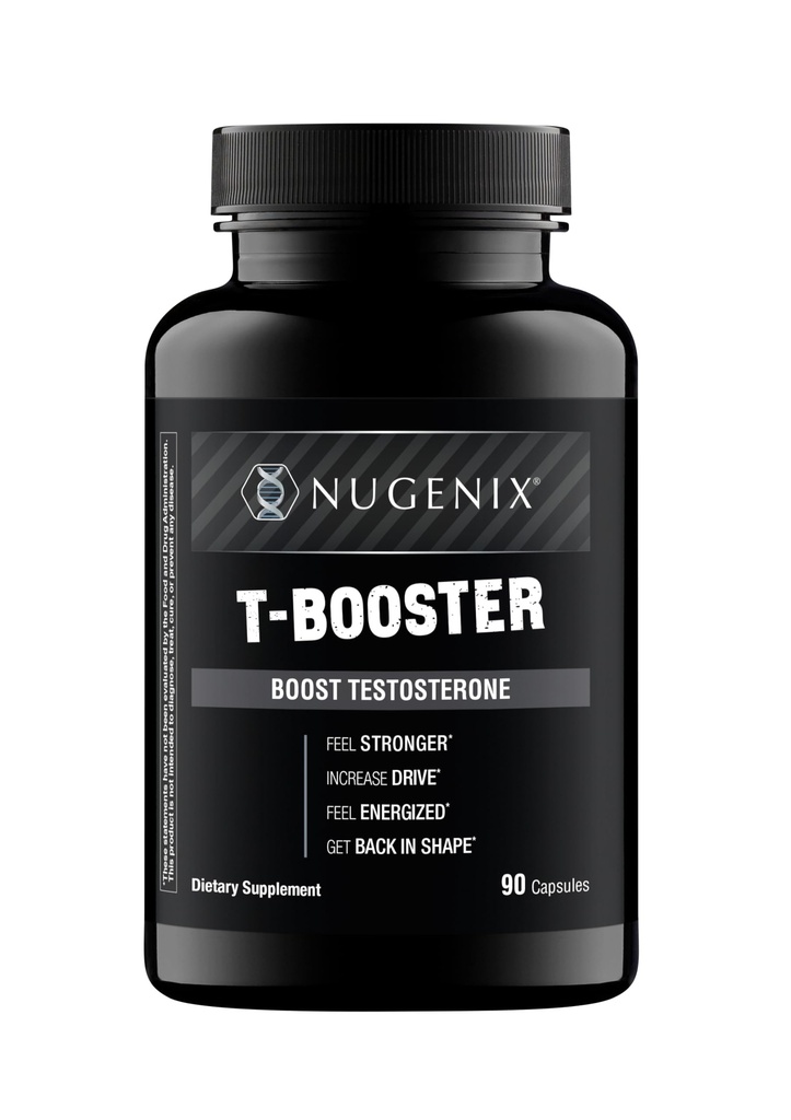 Nugenix T Boost - Gratis Testosteron Booster Supplement voor mannen, 90 Tellen