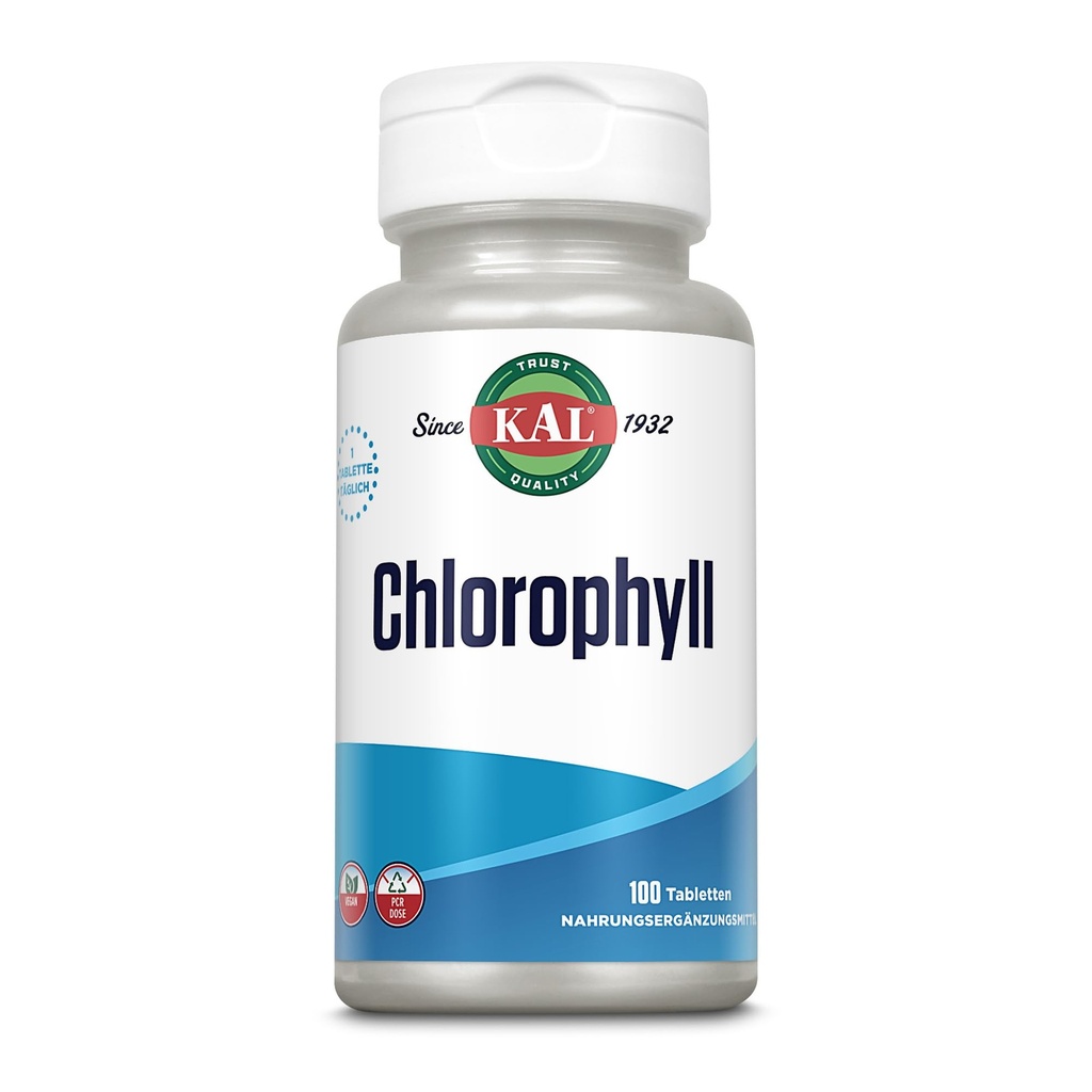 KAL Chlorofyl tabletten, 20 mg, 100