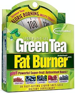 Toegepaste voeding Liquid Soft-Gel, Groene thee, Fat Burner - 30 Ct