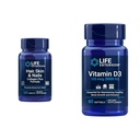 Life Extension Hair, Skin & Nails Collageen Plus Formula with Vitamin D3 5000 IE - Promoot Collageen, Keratine, Bone, Hersen, Immune & Nail Health - 120 Count & 60 Softgels