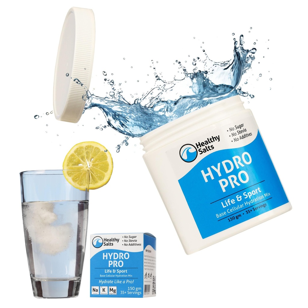 Elektrolyten Poeder, Hydration Powder for Water, Suikervrije Hydration Formula for Optimal Replenishment, 35 Servings per Tub