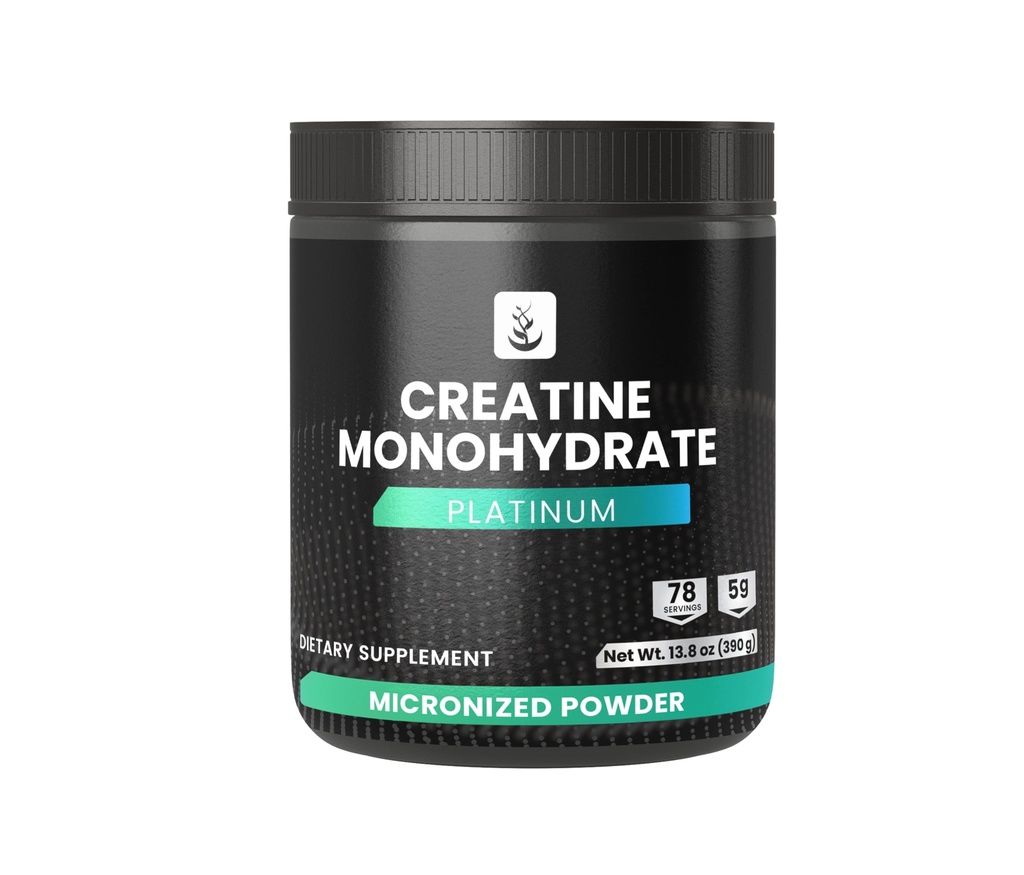 PURE ORIGINEEL INGREDIËNTEN Creatine Monohydraat Poeder, 13.8 oz, Dieetsupplement, Microniseerd