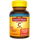 Nature Made Vitamine C 1000 mg Time Release Tablets with Rose Hips, 60 Tellen om het immuunsysteem te ondersteunen