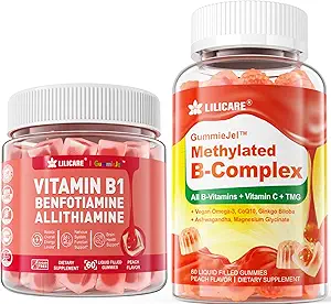 Vitamin B Complex Filled Gummies+Vitamin B1 Gummies
