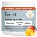 Pereel Hydration Powder, Electrolyte Supplement met Collageen & Hyaluronzuur, Mango Limonade Smaak, Soja & Gluten Vrij, Niet GGO, Geen Toegevoegd Suiker, 28 Servers
