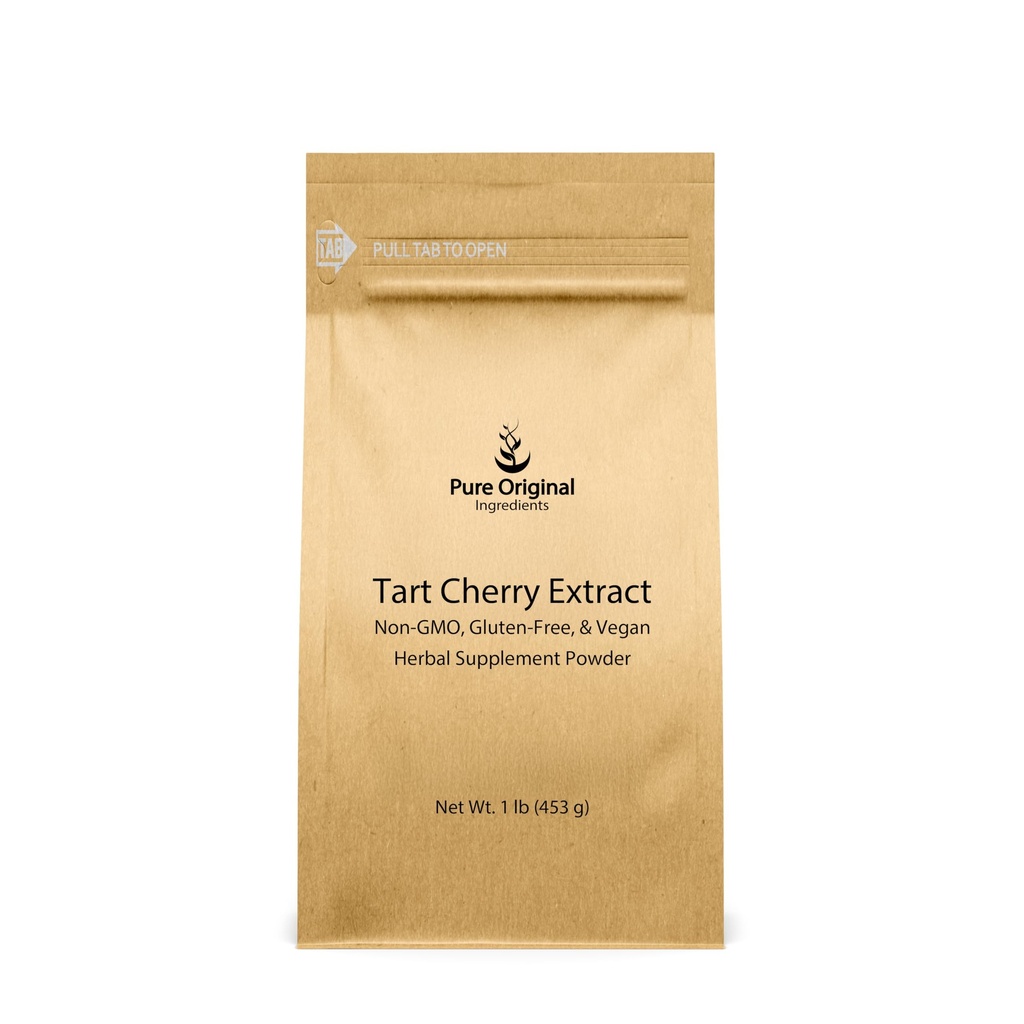 PURE ORIGINAL INGREDIËNTEN Tart Cherry Extract (1 lb) Non-GMO, kruidensupplement
