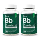 Essentiële elementen Bone Boost Bone Health Supplement - Bone Support en calciumsupplement met vitamine D 3, K2, Cissus Quadrangularis voor botsterkte - 180 capsules (60 dagen levering) (2-pack)