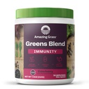 Verbazingwekkend gras Groenen Blend Superfood voor Immune Ondersteuning: Super Greens Poeder Smoothie Mix met Organische Spirulina, Chlorella, Beetwortelpoeder, Digestieve Enzymen & Probiotica, Vlierbessen, 30 Servers