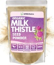 XPRS Nutra Organic Milk Thistle Seed Powder - Premium Milk Thistle Powder Rijk aan Silymarin en Antioxidanten - Milk Thistle Seeds Ondersteuning Liver Health - Vegan Friendly Milk Thistle Biologische (16 Ounce)
