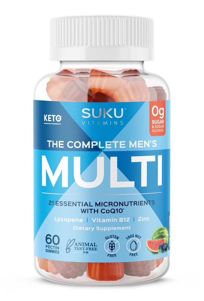 SUKU Mannen Dagelijkse Multivitamine Gummies 