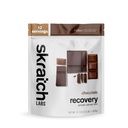 Skratch Labs Post Workout Recovery Drink Mix met chocolade, (21,2 oz, 12 porties) met volledige melkeiwit van Caseïne, Wei, Probiotica, Glutenvrij, Kosher, Vegetarisch