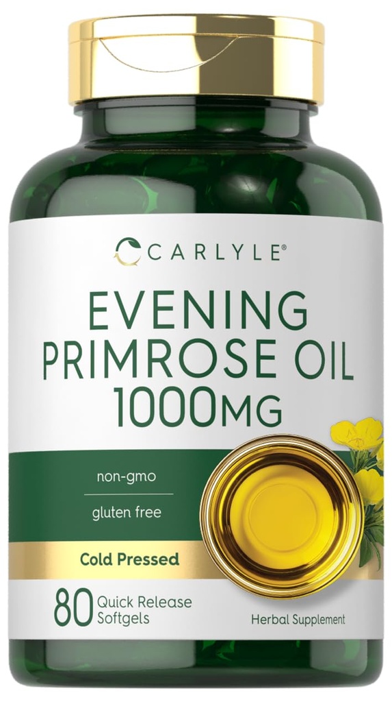 Carlyle Avond Primrose Olie Capsules 1000mg 