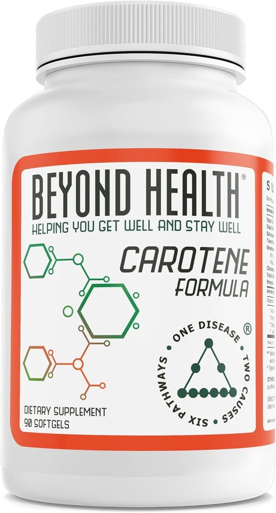 Beyond Health Caroteen Formule 90 Softgels - Supplement Geïnfundeerd met Carotenoïden
