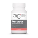 Allergie Research Group Pancreas Pork Supplement - Pancreas Natural Glandular, 425mg Pancreas Enzymes, Digestieve Enzymes Amylase, Protease - 60 Tellen