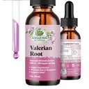 Valeriaan worteldruppels voor slaap - biologische Valeriaan wortel tinctuur Extract 3000mg - voor ontspanning en rust - 1 FL OZ, 30 porties