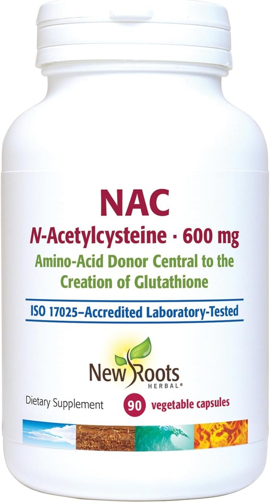 NAC Supplement N-AcetylCysteine, NAC 600mg per Serving 