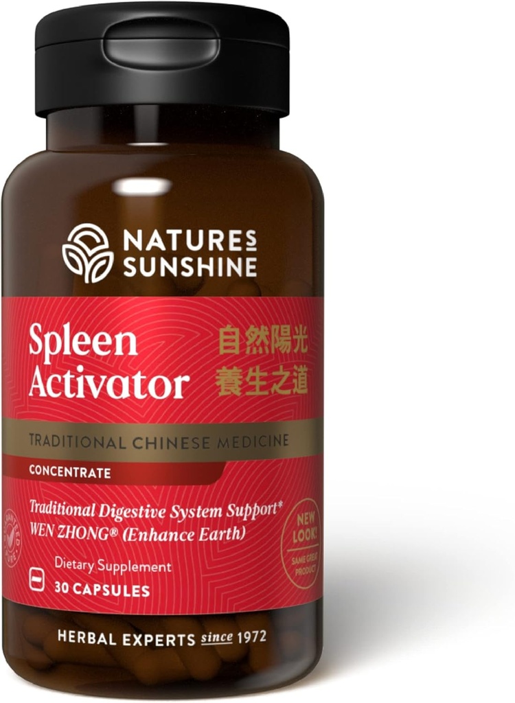 Nature's Sunshine Spleen Activator TCM Concentraat, 30 Capsules