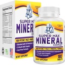 3-maand Multiminerale Supplement (IJzervrij) Natuurlijke Multimineralen 