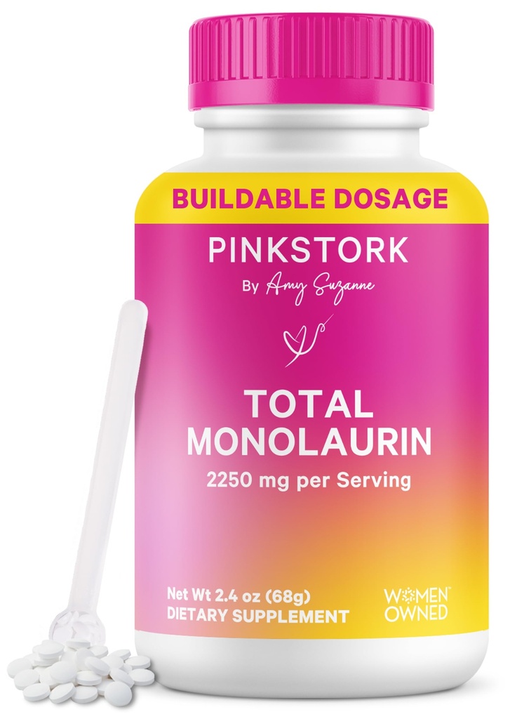 Roze Ooievaars Monolaurin Pellets 