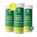 Verbazingwekkend Gras Fizzy Groene Tabletten Superfood: Groene Superfood Watersmaak Tablet met Antioxidanten & Alkaliserende Groenen, Lemon Lime, 10 Tellen (pakket van 3)