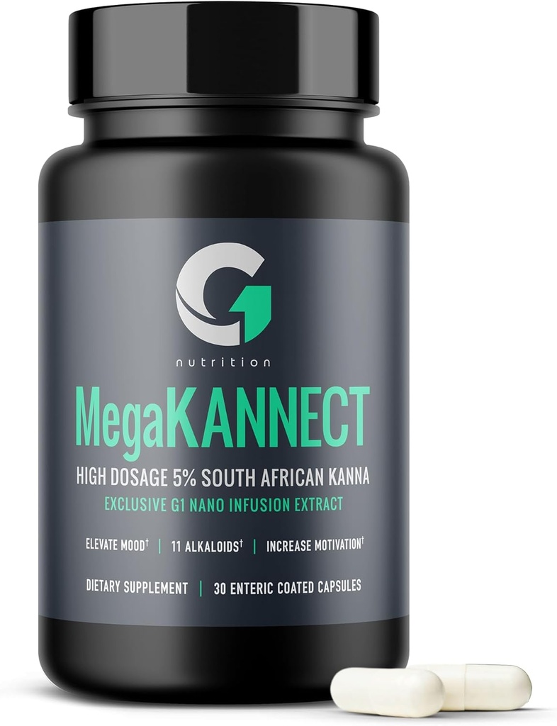 Mega Kannect Capsules met 5% Kanna Alkaloid