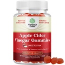 Apple Cider Vinegar Gummies for Weight Loss - Cleanse & Detox Gummies for Gut Health, Bloating & Energy Support - ACV Kauwt met B12 Vitamine, B6 & Granaatappel voor beter metabolisme - 60 Tel.