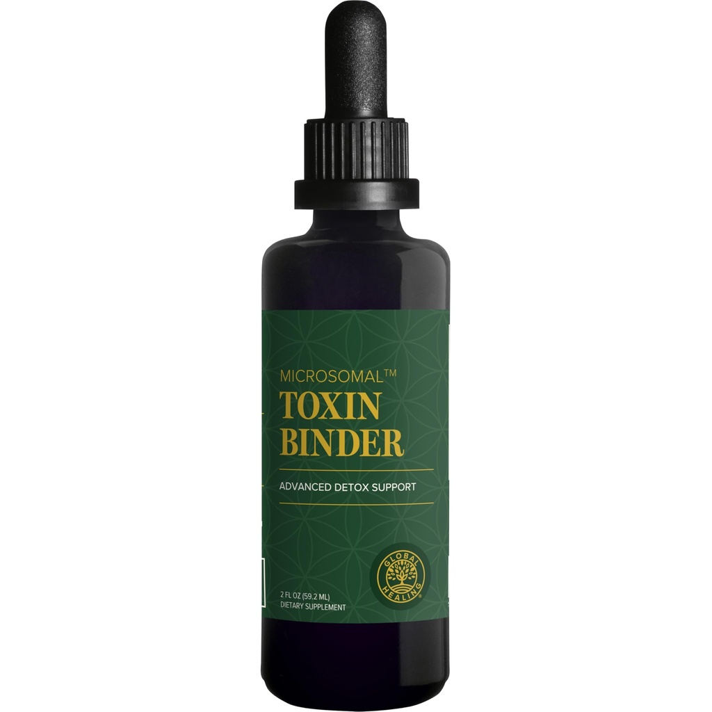 Global Healing Center - MicroSomal Toxin Binder - Detox Ondersteuning - 2 Fl Oz