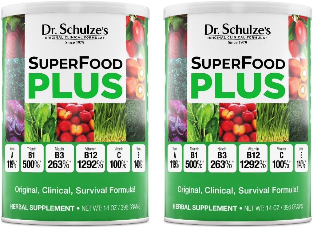 Dr. Schulze's SuperFood Plus Vitamin and Mineral Herbal Conferent 