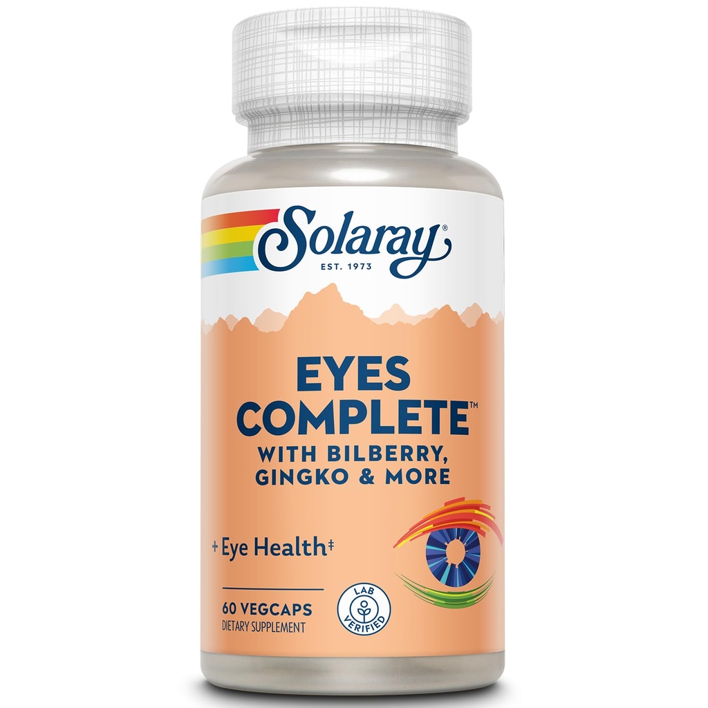 SOLARAY Eyes So Healthy Vegetarian Capsules, 60 Tellen