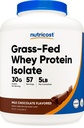 Nutricost Grass-Fed Wei eiwitisolaat (chocolade) 5LBS - non-GMO, glutenvrij, natuurlijke smaken