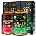 NUTRAHHARMONISATIE Biologische Mulleïnedruppels en vitamine B12 druppels